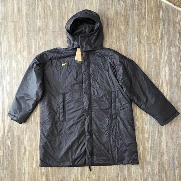 Nike Culture of Football Oversized Therma-FIT Soccer Parka Men's XL FZ0529-010 - Picture 2 of 7